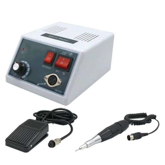 محرك ميكروموتور طاولة لطب الأسنان F3 — 35.000 RPM لتلميع وضبط التركيبات